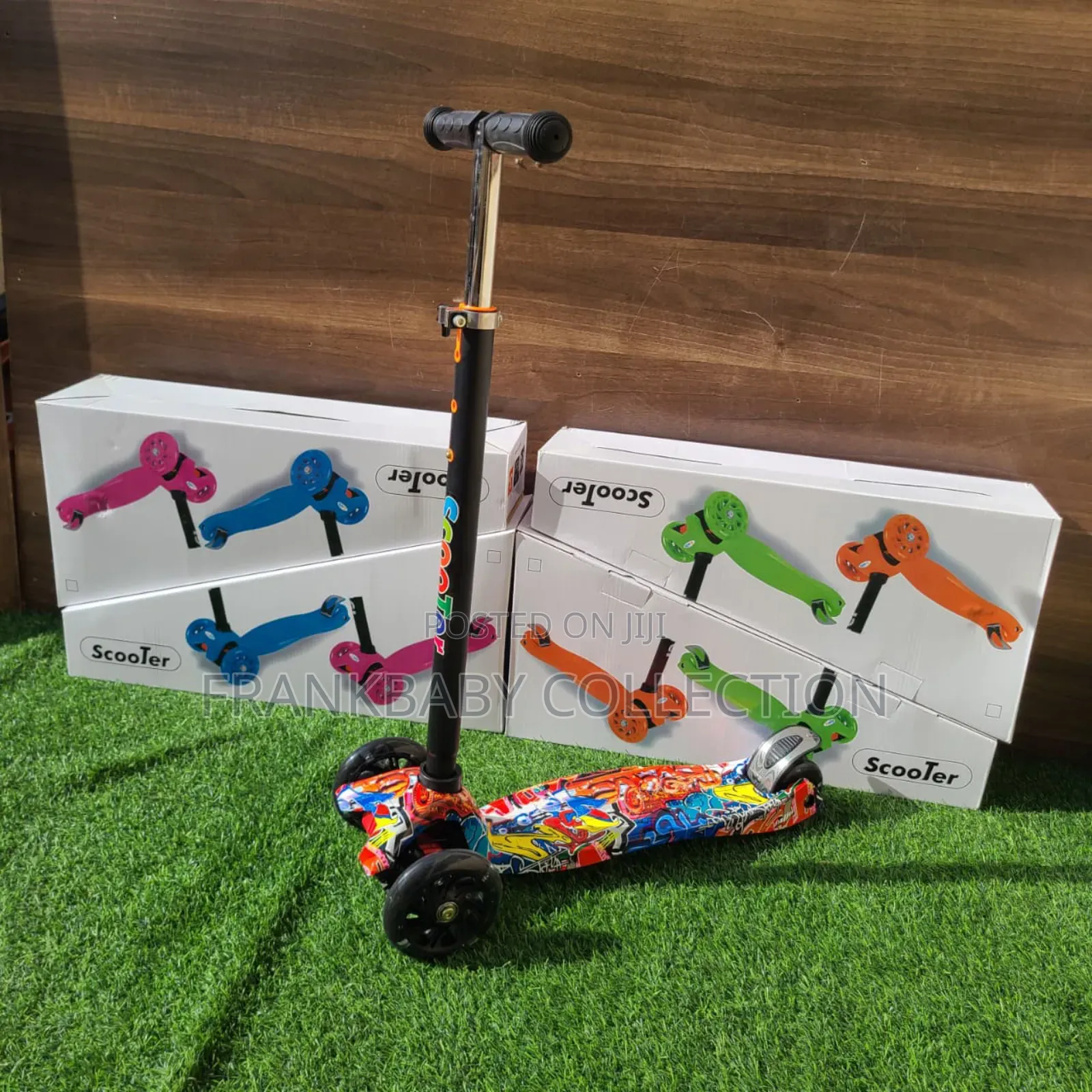 Colorful (Adjustable Kids Strong Scooter)