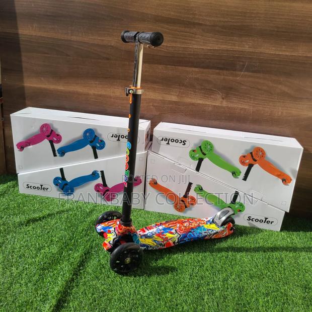 Colorful (Adjustable Kids Strong Scooter) - main view