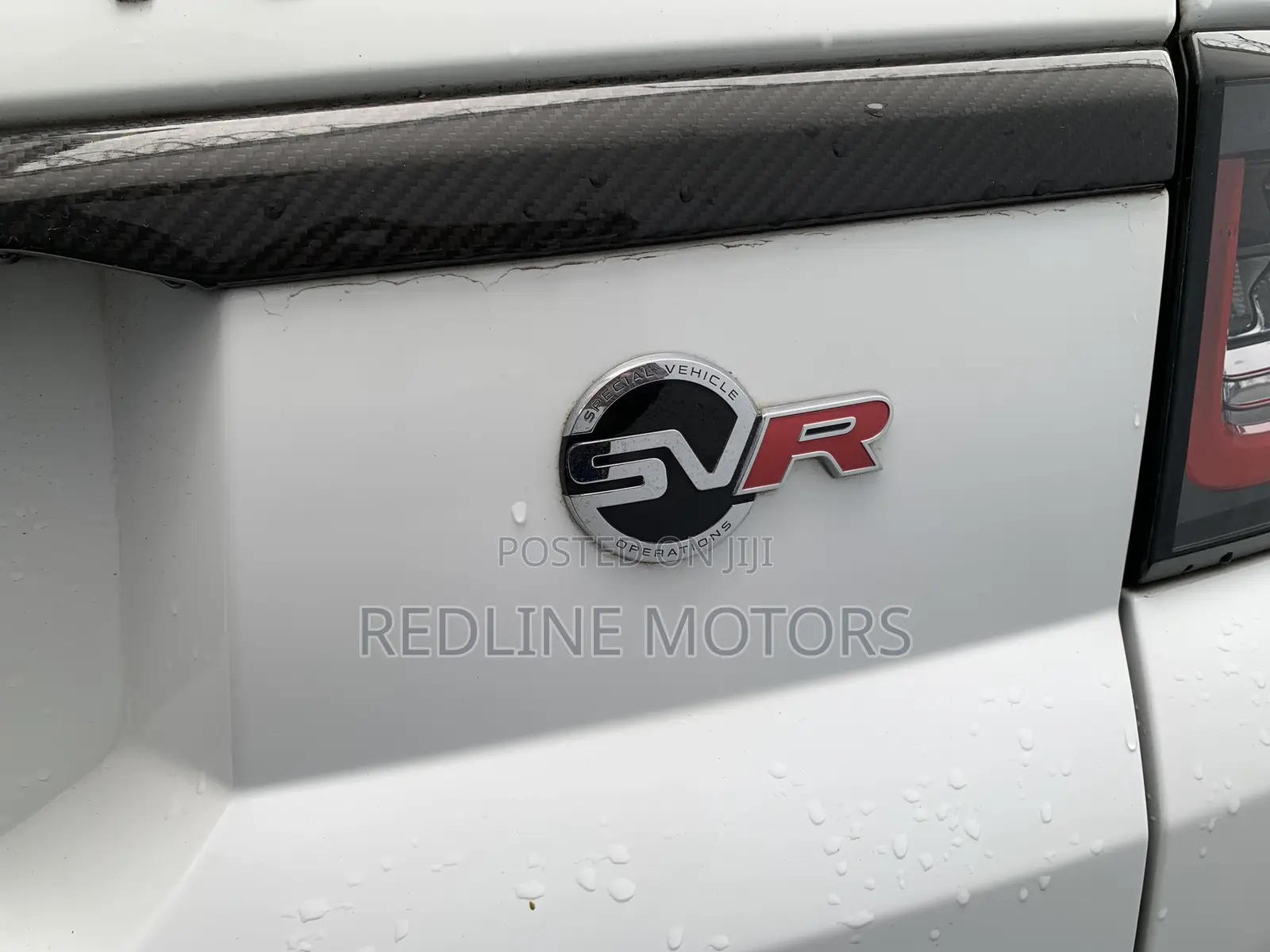 Land Rover Range Rover Sport SVR 2019 Off white