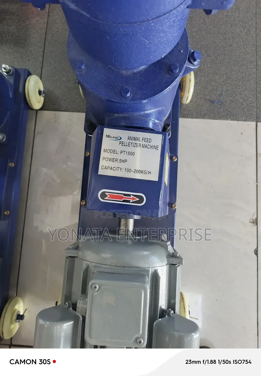 Animal Feed Pelletizer Machine 5hp (100-200kgs)
