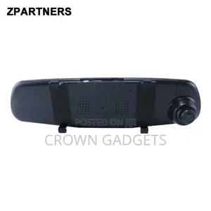 1080p Mirror Dashcam Dual Lens Car DVR With Night Vision G-Sensor