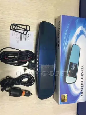 Full Hd Rearview Mirror Dash Cam 4.3" Screen Dual Camera Recorder