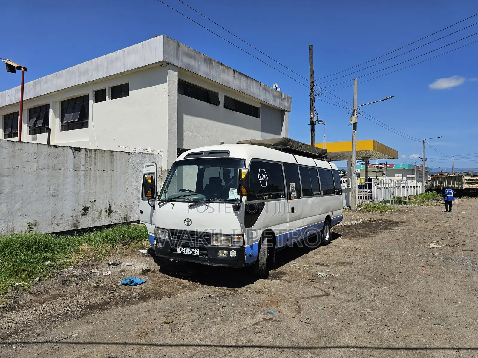 Toyota Coaster 2006 White