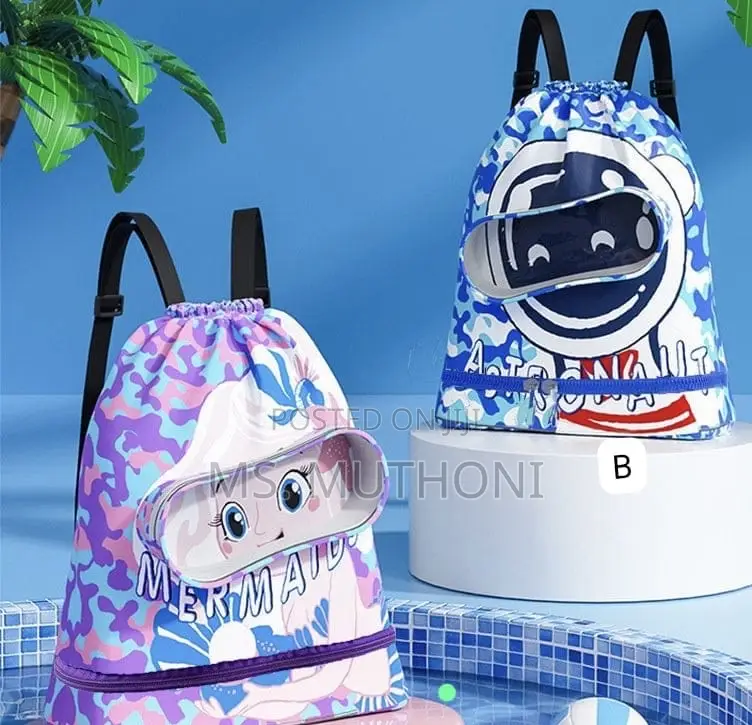 Kids Disney Drawstring Waterproof Swimming Bag/Toys Bag*