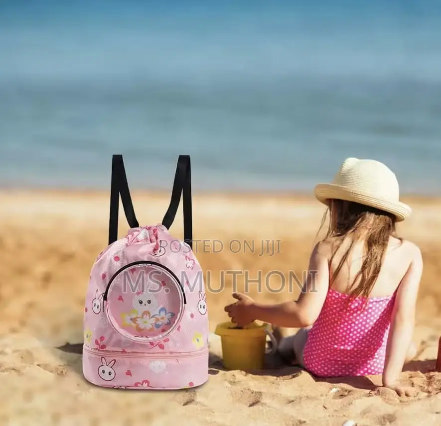 Kids Disney Drawstring Waterproof Swimming Bag/Toys Bag*