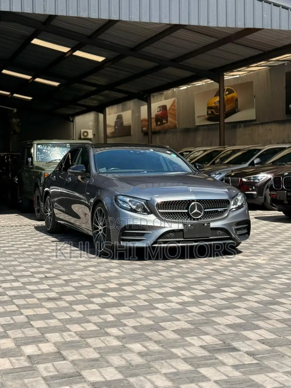 Mercedes-Benz E43 AMG 2018 Gray