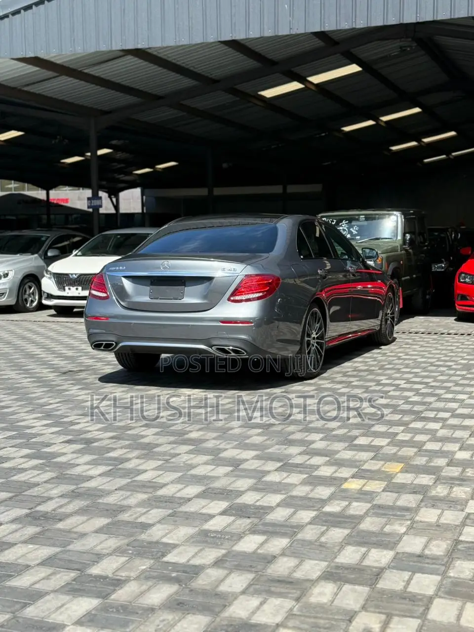 Mercedes-Benz E43 AMG 2018 Gray