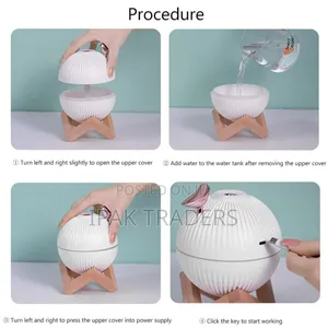 *Lark Bird Ultrasonic Air Humidifier Diffuser Maker Atomizer *330ml