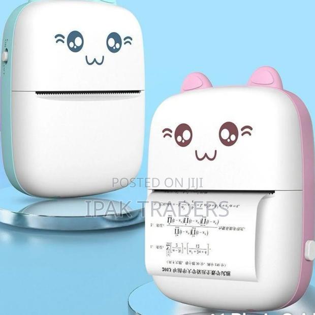 *Portable Mini Pocket Bluetooth Thermal Printers With 3 Free Roll - thumbnail 3