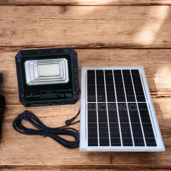 Jsot 100w Automatic Solar Flood Light With Light Control Sensor