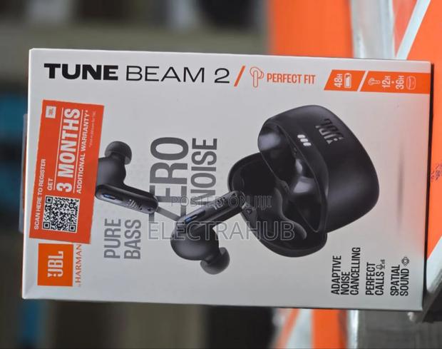 JBL Tune Beam 2 Earbuds Brand New Sealed - thumbnail 2