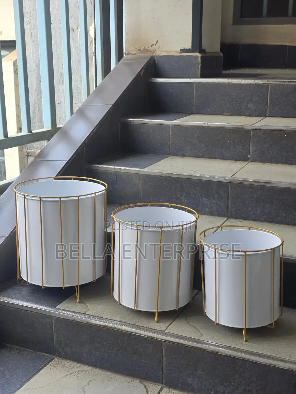 3pcs Flower Pot Floor Standing Flower Pot