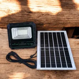 Jsot 100w Solar Flood Light With High Bright Leds Light Sensor