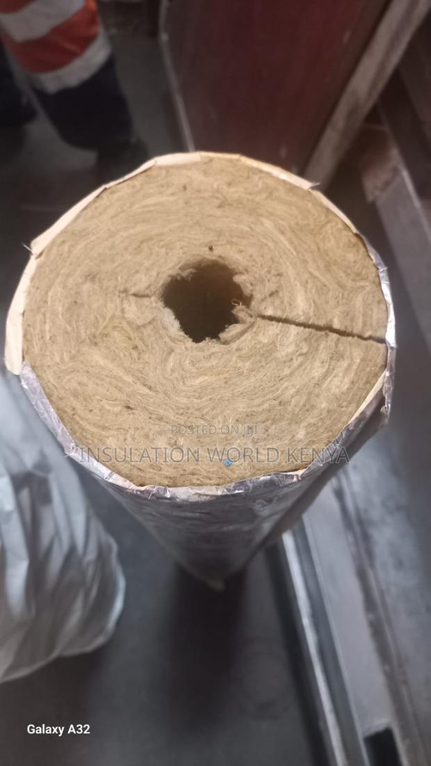 Preformed Pipe – 50mm Wall, 3/4" Id, Thermal Acoustic Insulation
