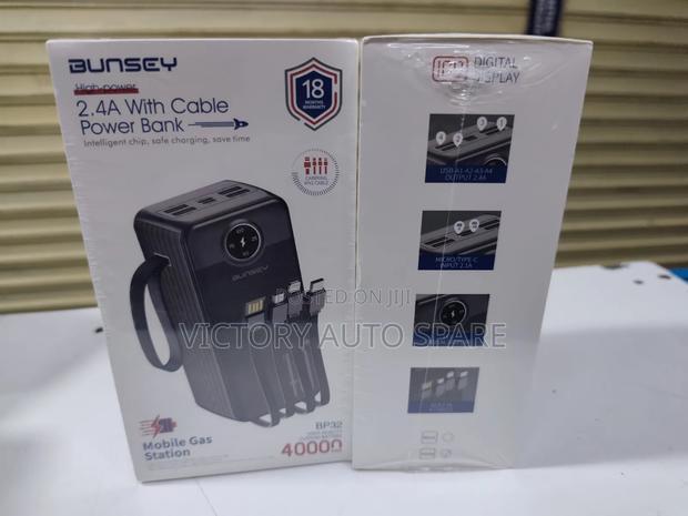 Buncy Powerbank 40000mah 4 in 1 Cable - main view