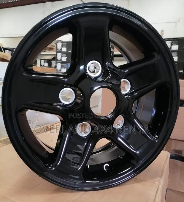 Land Rover Alloy Black Boost Rim 16x7 5/165.1