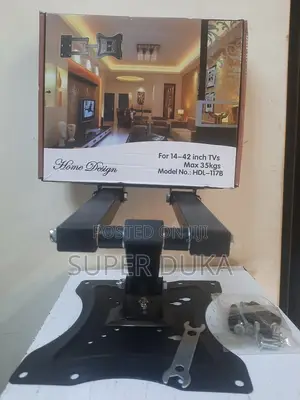14 to 42" Tv Full Motion Tv Wall Mount Bracket.Universal Design 117b