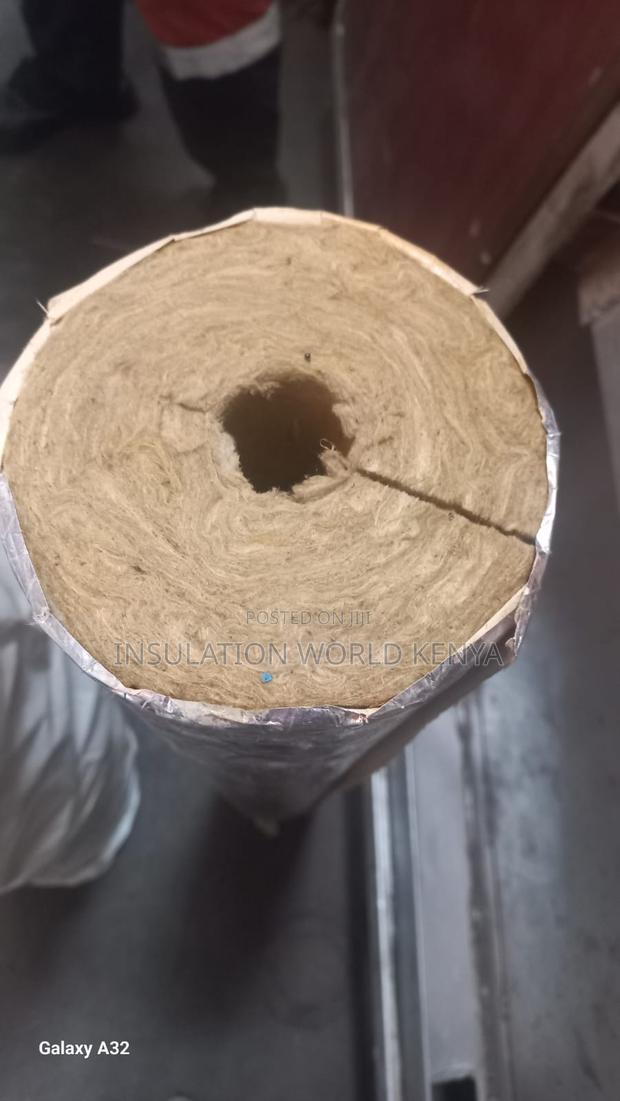 Pipe Lagging – 2 Inch Wall, 1" Id, Thermal Acoustic Insulation