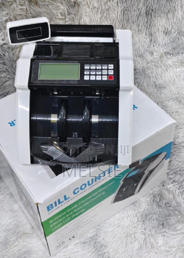 Money Counting Machine With Uv Mg Counterfeit Detection, Led Display