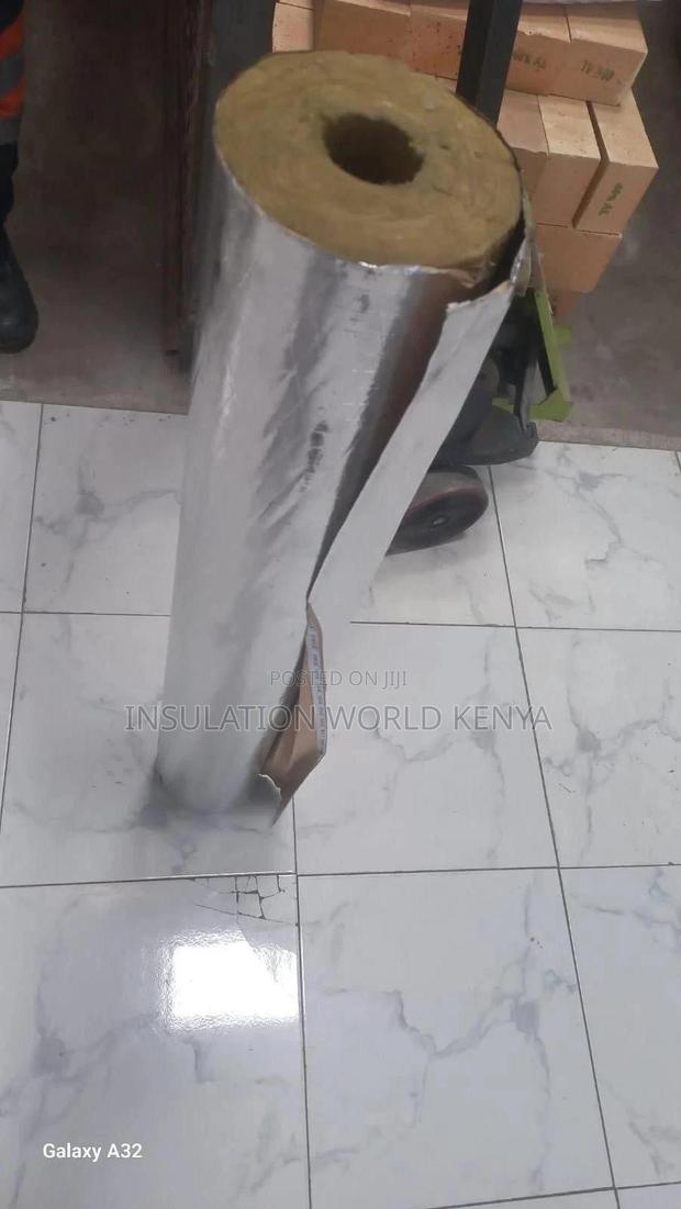 Rockwool Pipe – 50mm Wall, 1.5" Id, Thermal Acoustic Insulation - main view