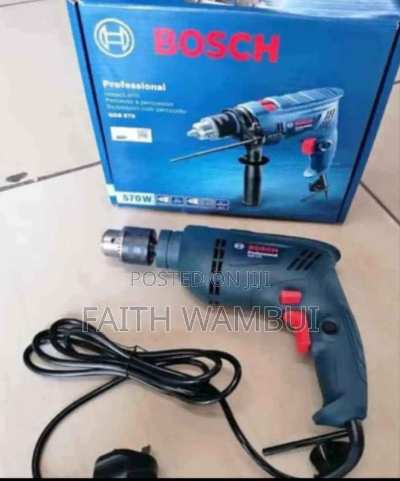 Professional Bosch Corded Drill/Bosch Drill