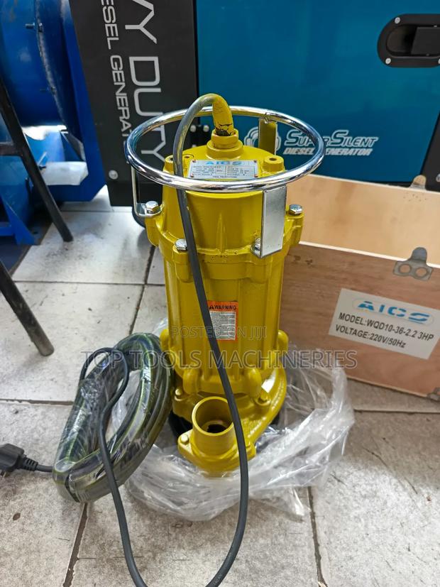 Aico Japan 3hp Sewage/Mining Pump - main view