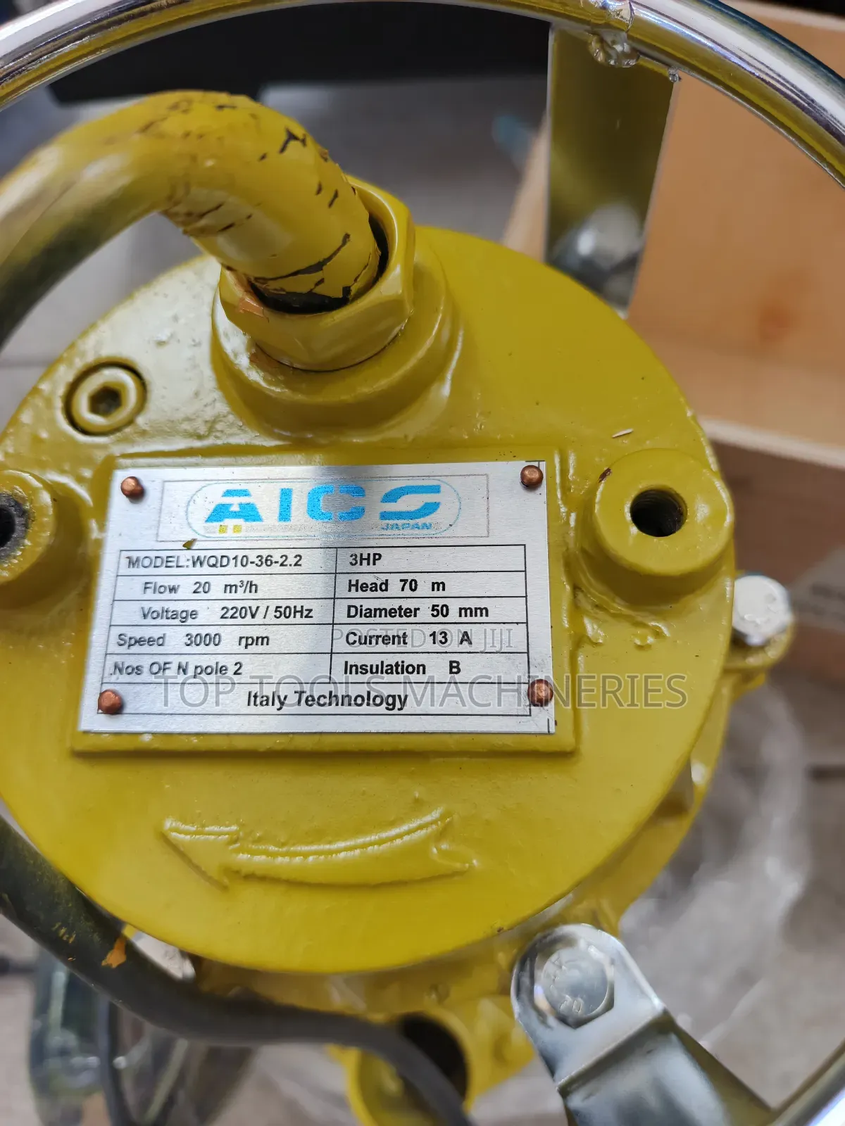 Aico Japan 3hp Sewage/Mining Pump