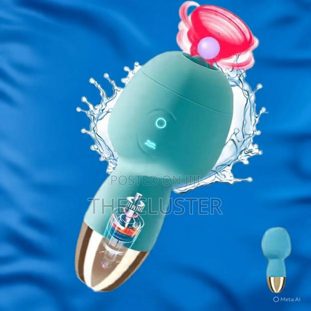 *Ultimate Pleasure Vibrator With Clit Sucker and Tongue**
