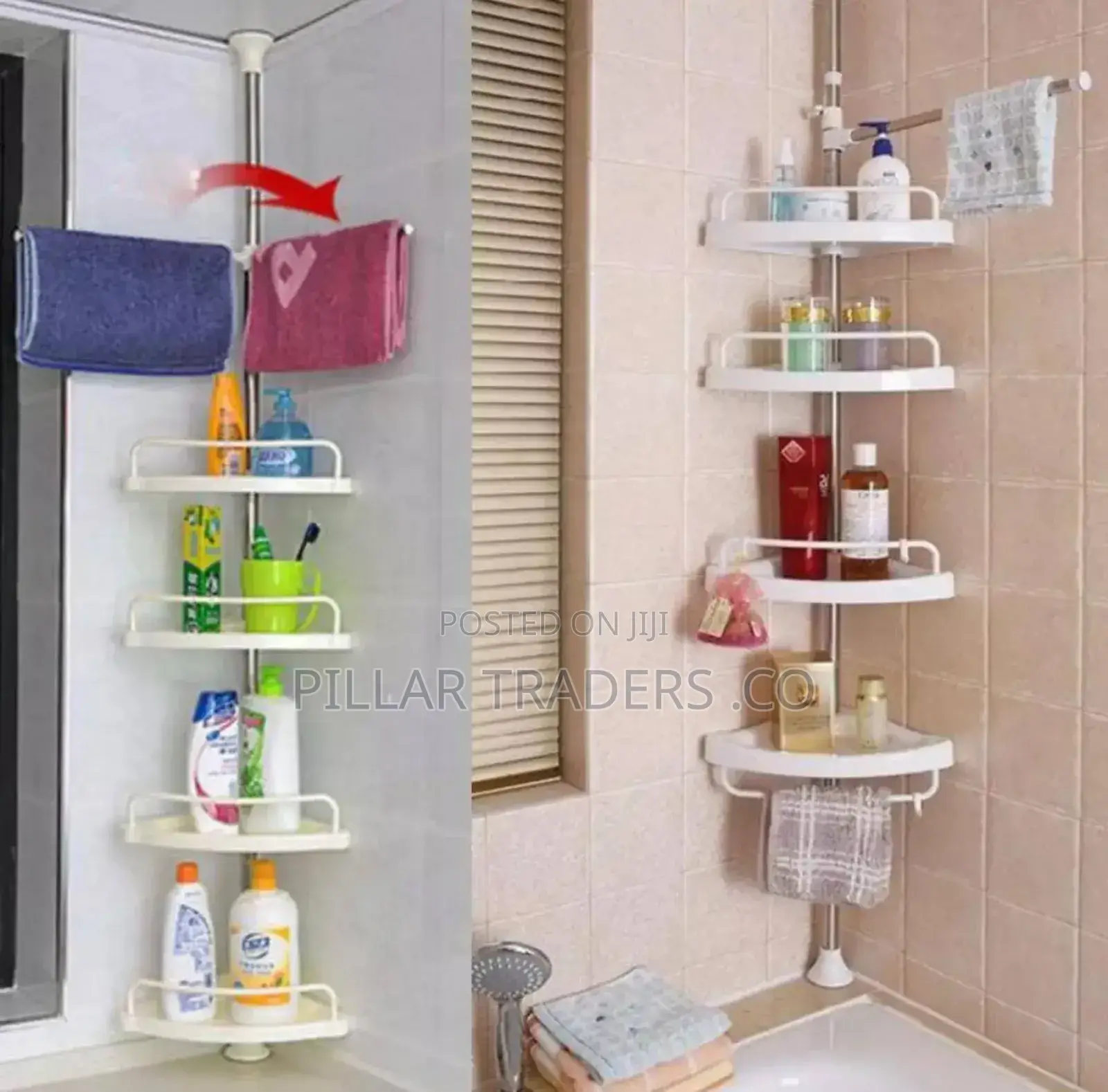 Corner Toilet Organizer