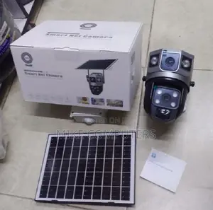 V380 Dual Lens Solar PTZ Solar Security Camera 4g /Wifi Available