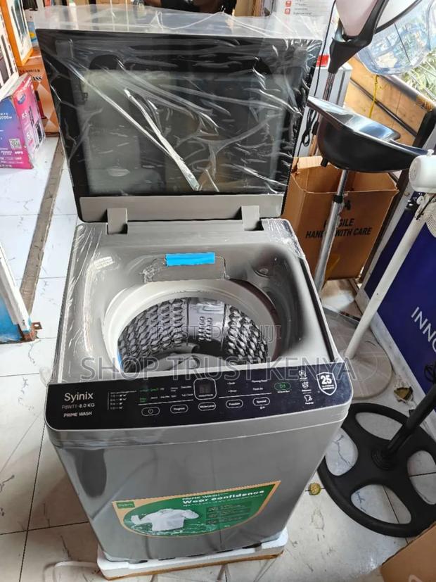 Syinix 8kg Top Load Full Automatic Washing Machine - main view