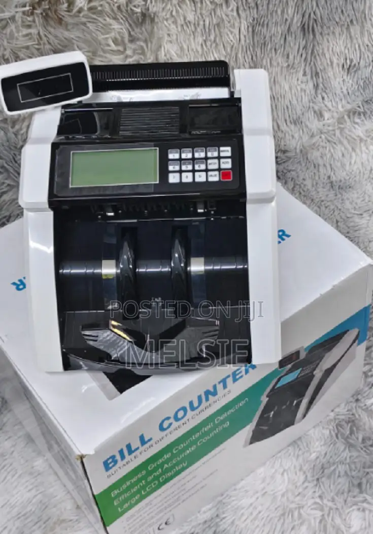 Counting Machine With Uv and Mg Counterfeit Detection,