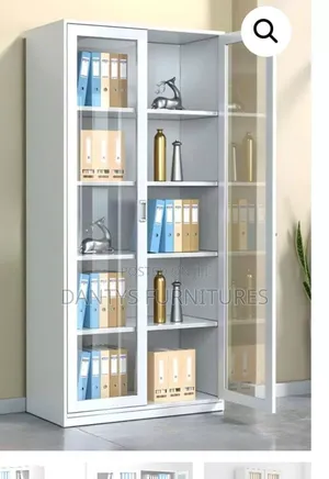 Metallic Glass Doors Cabinet,File Cabinet