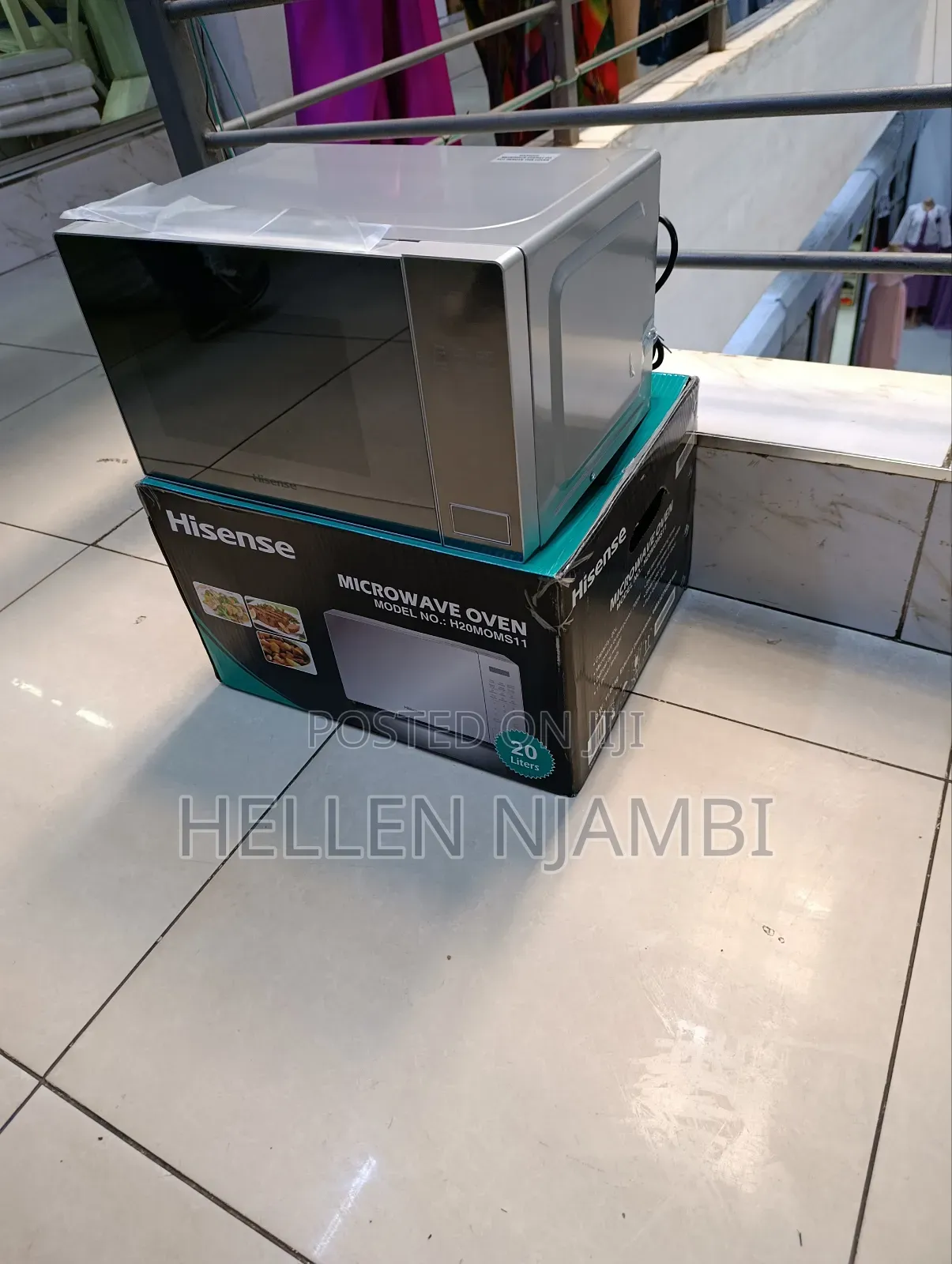 Hisense 20l Microwave H20moms11 (Silver)