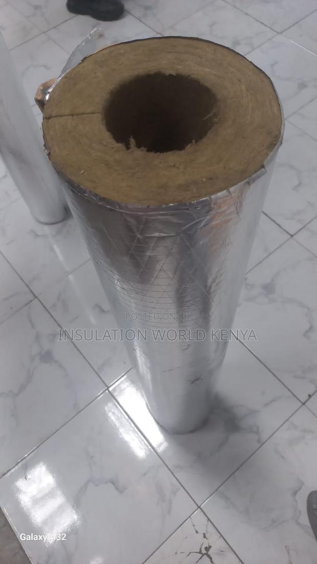 Pipe Lagging – 50mm Wall, 3" Id, Thermal Acoustic Insulation