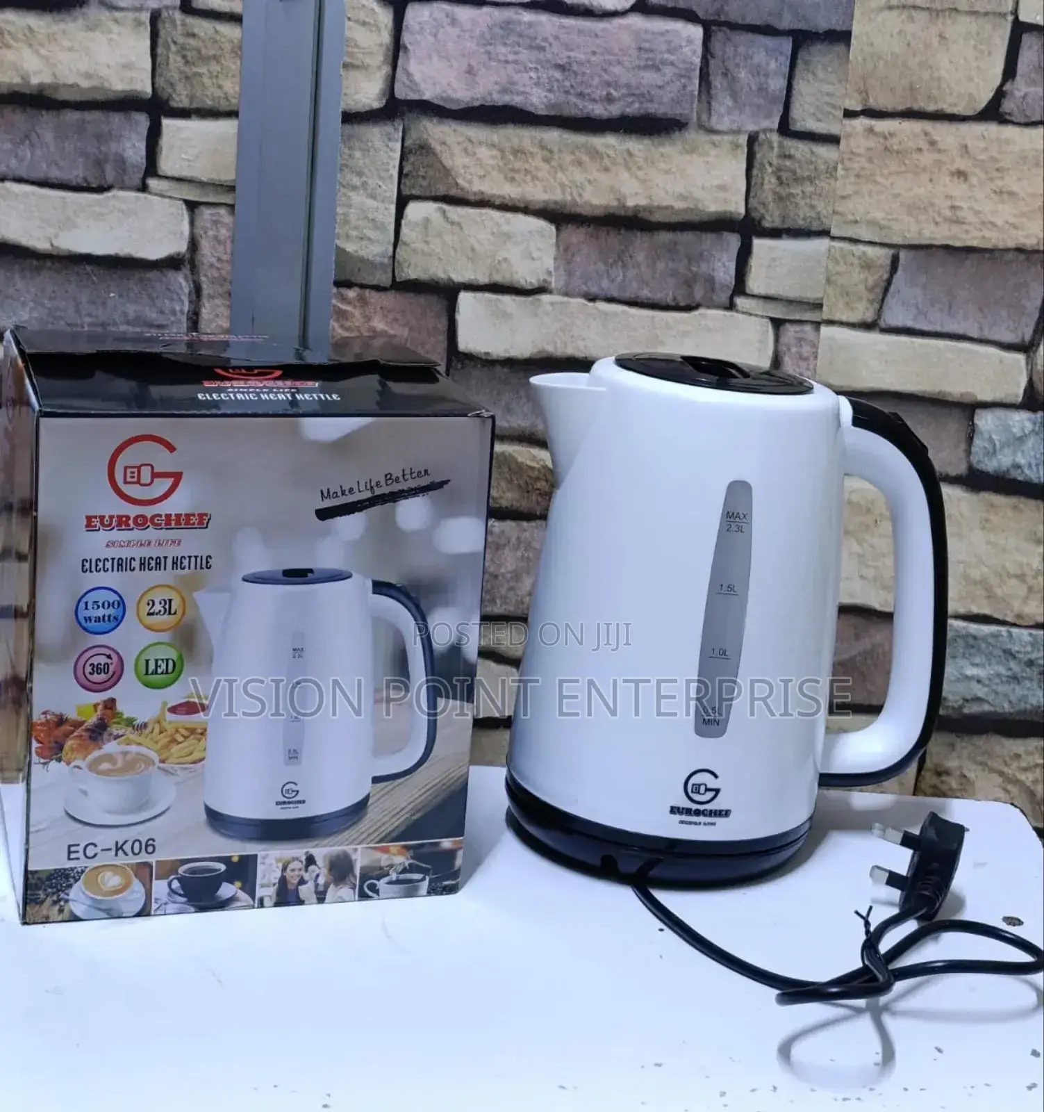 Euro Electric Kettle 2.6ltr