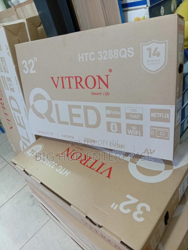 Vitron 32-Inch Qled Smart Android Tv - thumbnail 2