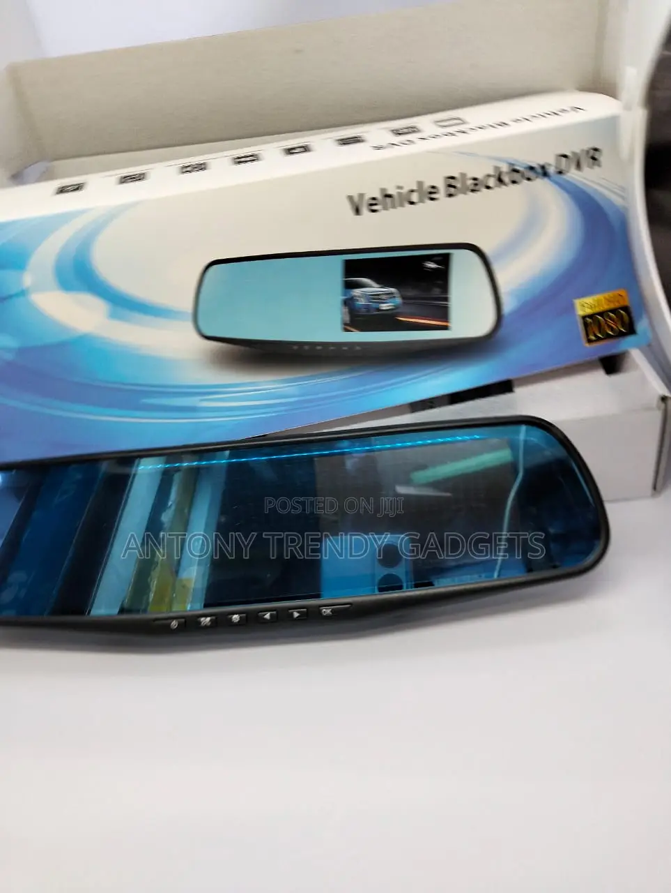 Car Blackbox 1080p Mirror Dvr Dashcam With Loop Recording