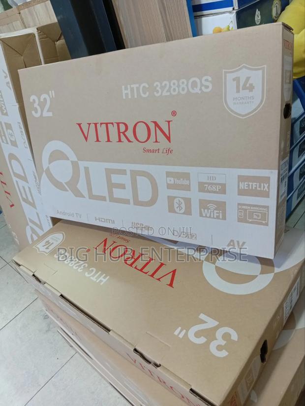 Vitron 32-Inch Qled Smart Android Tv - thumbnail 3