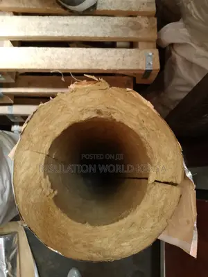 Preformed Lagging – 50mm Wall, 5" Id, Thermal Acoustic Insulation