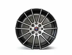 14 Inch v-Shaped Silver Semi-Offset Rims | Stylish Durable