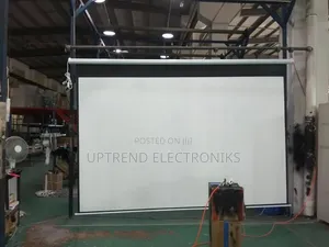 Motorized 180×180 Cm Screen – Premium Clarity With One-Touch Control