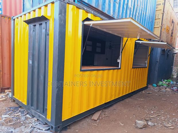 Basic Commercial Container Kitchen Unit. - main view