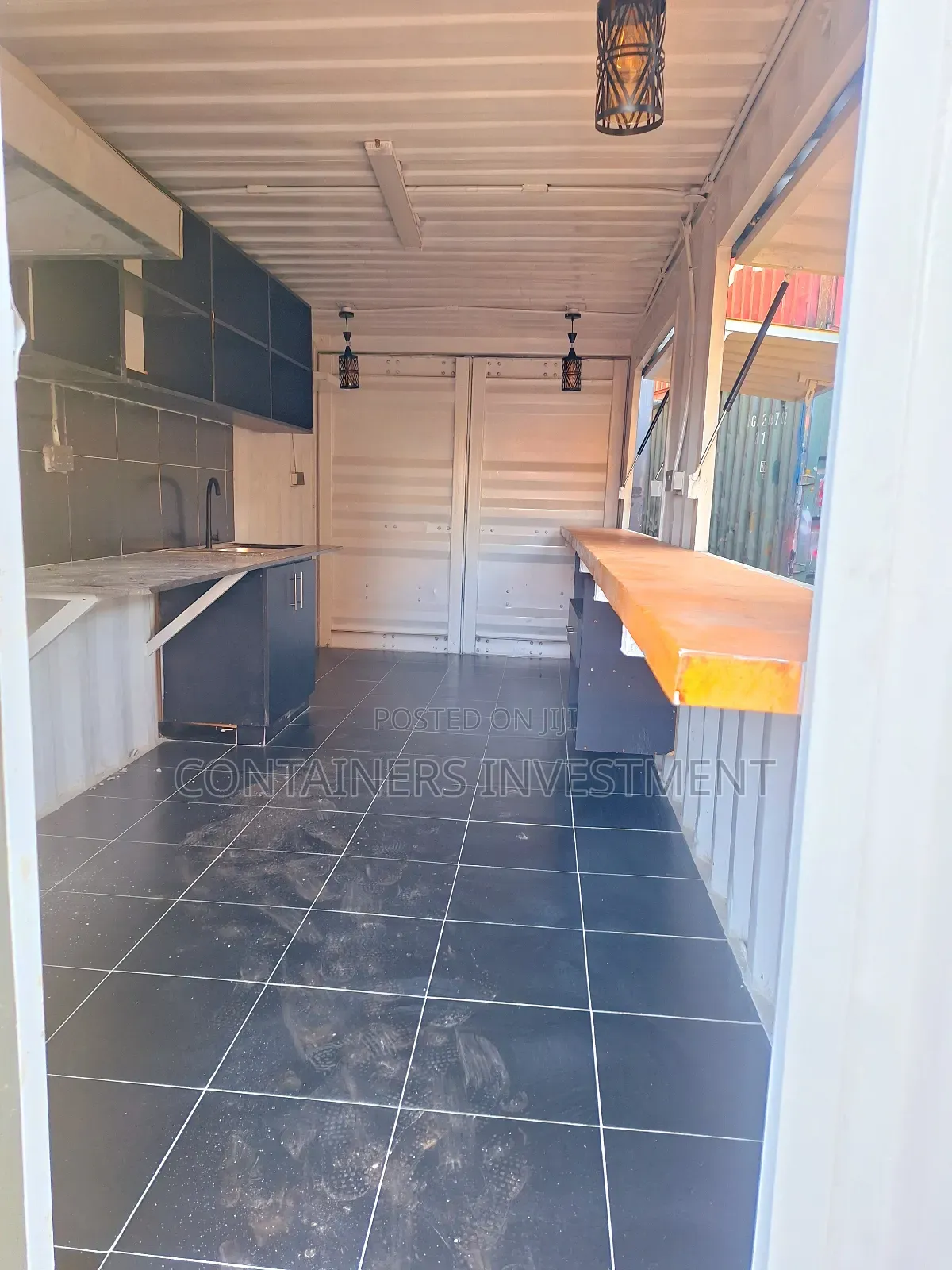 Basic Commercial Container Kitchen Unit.