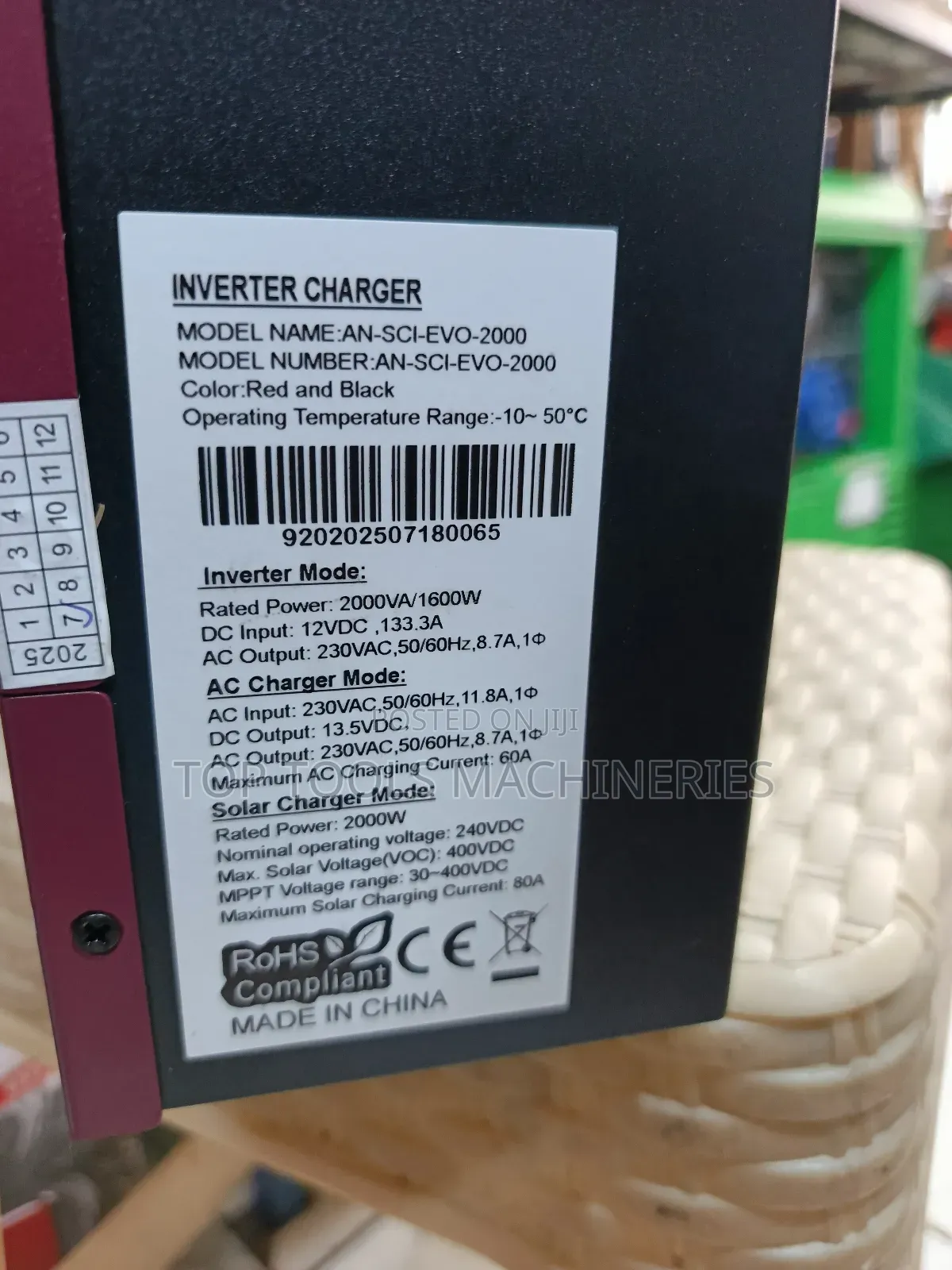 Hybrid Inverter 2kva 12v