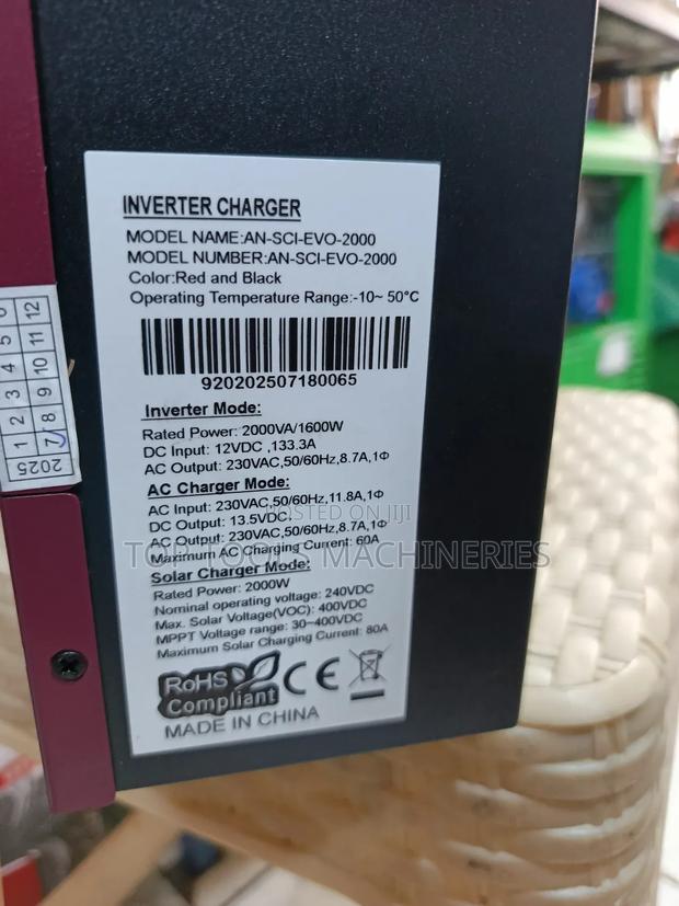 Hybrid Inverter 2kva 12v - thumbnail 2