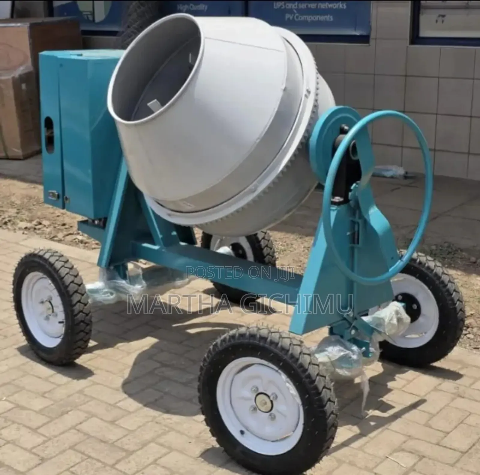 Diesel Powered Concrete Mixer Available