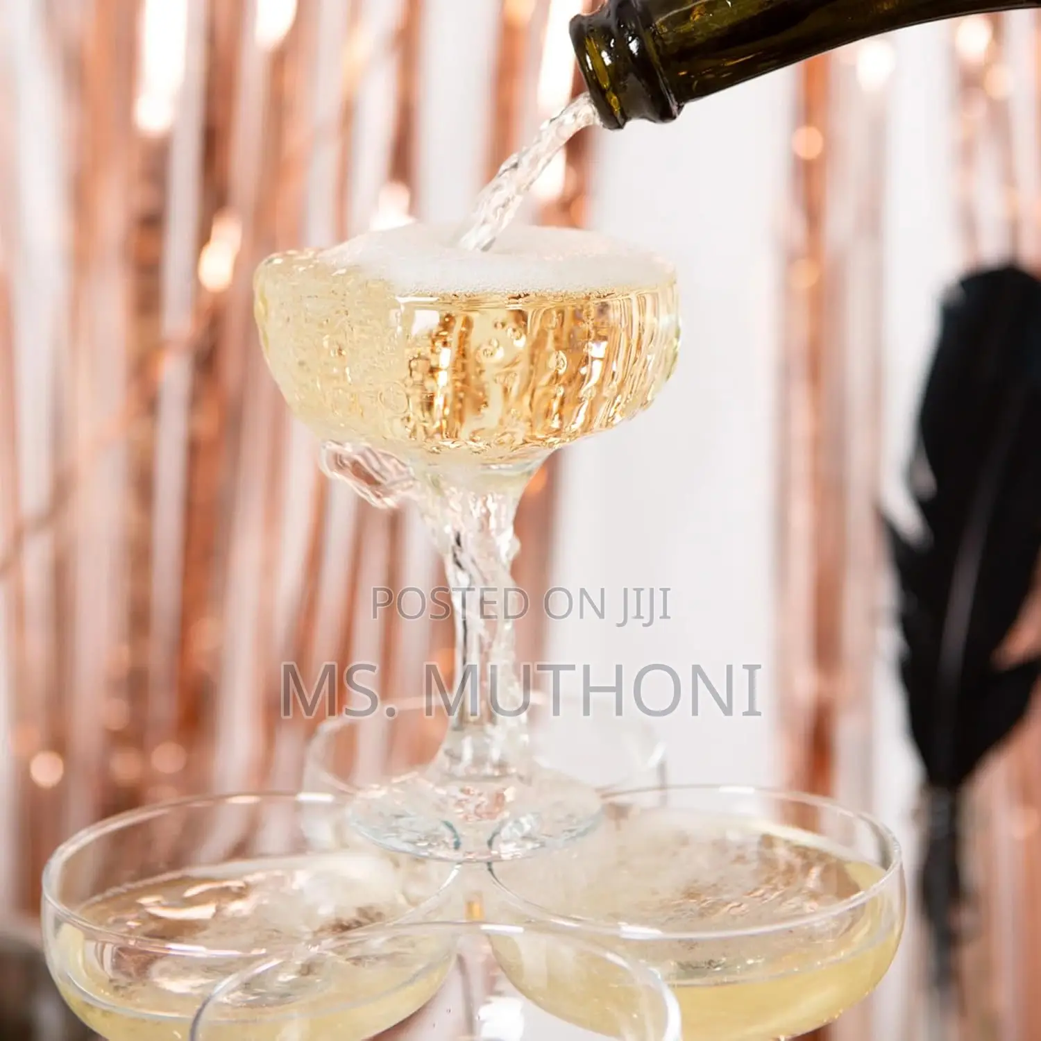 *235ml Lav Champagne Coupe Cocktail Glasses
