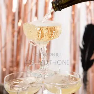 *235ml Lav Champagne Coupe Cocktail Glasses