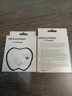 Usb Sound Adapter 7.1 Channel